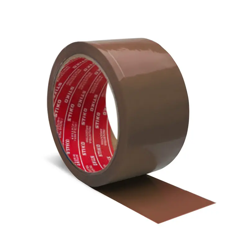 Cinta adhesiva Stiko marrón, 48mm. x 50mts.