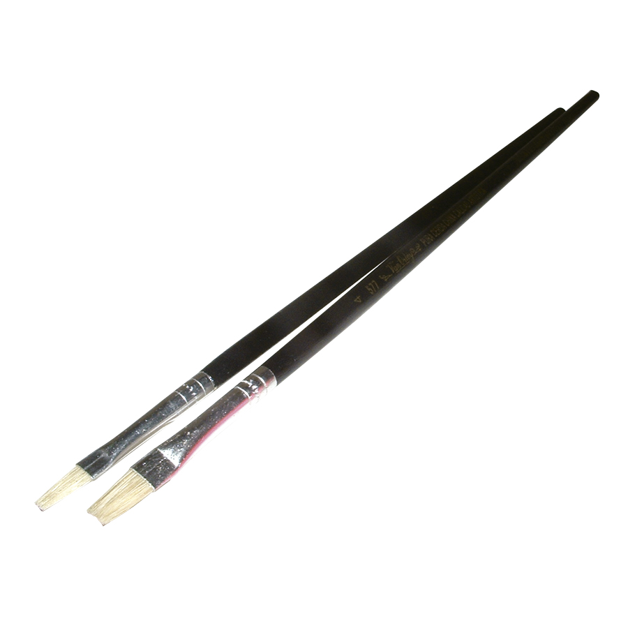 Pincel chato Cerda China Cabo Negro N°  4