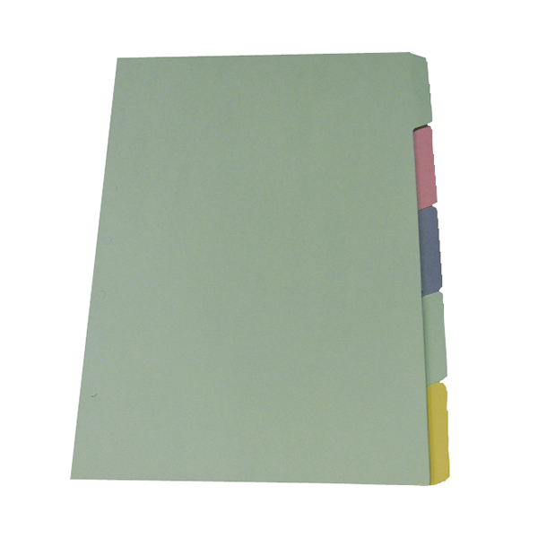 Separador 5 posiciones Congreso A4, color