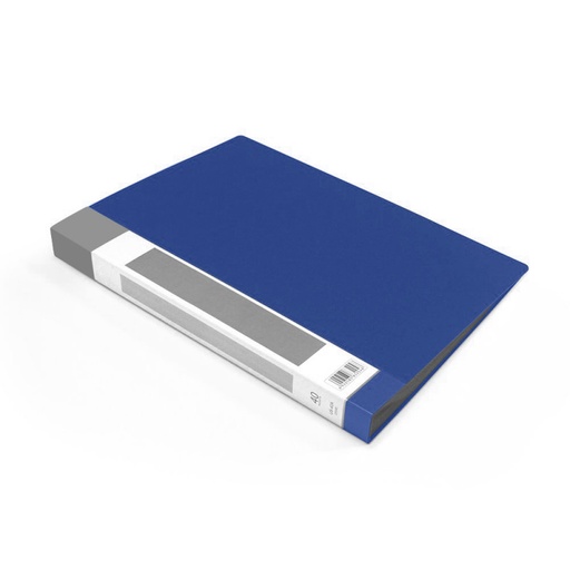 [CARP40FA4AZU] Carpeta A4 con 40 folios azul