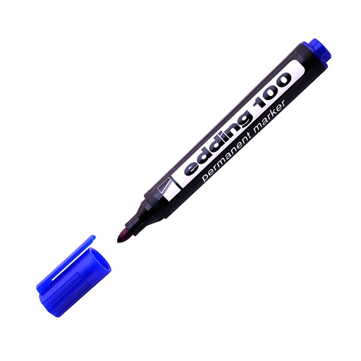 [EDDING100AZU] Marcador Edding 100 azul
