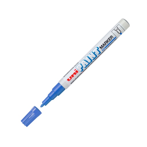 [UNIPX21X12AZ] Marcador Uni Paint PX21 azul, 12 unidades