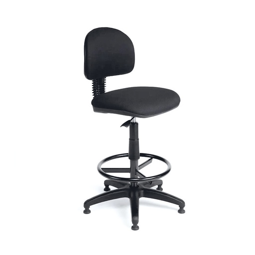 [TYSONCAJNEG] Silla Cajera Neumática sin brazos Tyson negra